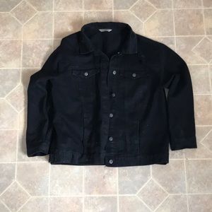 highway black denim jacket
